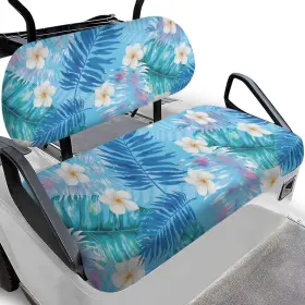 Czq22 Rarucativ Palm Leaf Golf Seat Covers For Cart Lightweight Blanket Floral