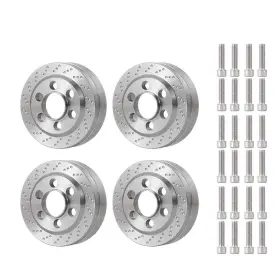 Scx10 Rc Hub 663250893541 4pcs Stainless Steel Internal Wheel Weights 60g Counterweight For 1/10