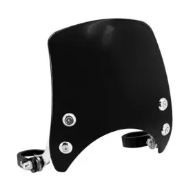 Wi002601 Rebacker Motorcycle Windshield Windscreen 1.57 Fork Mount 5.9 Round-headlight For