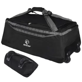Rc17227 Redcamp 85l/120l/140l Foldable Duffle Bag With Wheels Large Travel Duffel