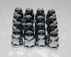 Tir-937s Revenge Golf Cart Parts & Accessories And 16 Pack Of Chrome Lug Nuts 1/2-20 Size