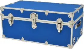 Rhino Trunk & Case 814138020133 And Large Armor College - Secure Dorm Storage Royal Blue