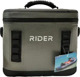 Rc101-g Rider Coolers Pwc Jet Ski Sea Doo Cooler Set Of 2 Fits Large Gray