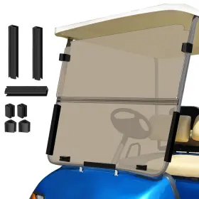 Yg16544 Rizinkart Golf Cart Windshield For Yamaha G14 G16 G19 Customize 5mm Thicken