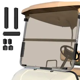 Yg22546 Rizinkart Golf Cart Windshield For Yamaha G22 Customize 5mm Thicken Replacem