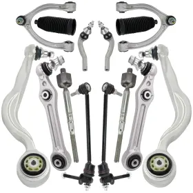 Sak4507q14 Rockplanet Suspension Front Upper And Lower Control Arm Kit Compatible With Mercedes Ben