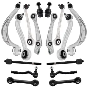 Sak7151gq16 Rockplanet Front Upper And Lower Control Arm Forward Rearward Compatible With 2013-2