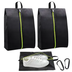 Sb001 Rolitwils Roliwils 2 Pack Smell Proof Shoe Cleat Bag With Reinforced Handle Odor-resi