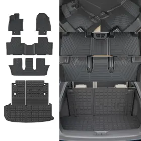 Rongtaod 750250666135 Floor Mats Compatible With 2024 2025 2026 Toyota Grand Highlander Ca