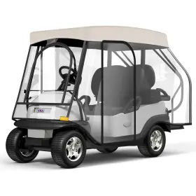 B0d3lnc3y1 Rosefray Golf Cart Enclosure 4 Sided Clear Pvc Windows 22 Drivable