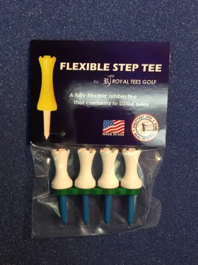 Royal Tees Golf 736211278012 R4 1 Inch Pack Flexible White