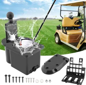 Roykaw 313034475486 Golf Cart Ball Washer With Club Head Cleaner Universal