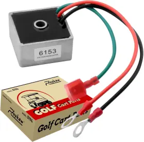 Roykaw 313050918905 Ezgo Txt Voltage Regulator For 1994-up Gas Golf Cart 1984-1991 Club Car