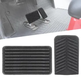 600252 Roykaw Golf Cart Brake Pedal Pad And Accelerator Cover Kit Compatible