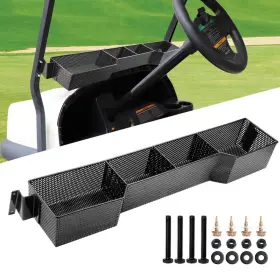 Roykaw B0bn5zgt3r Golf Cart Inner Front Storage Basket Dash Tray Organizer Compatible Club