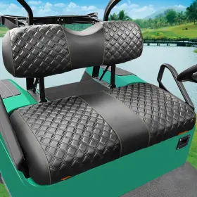 B0bx5rz5df Roykaw Golf Cart Seat Covers Kit Fit For Ezgo Txt Oem Ordinary Cushion