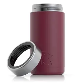 1583 Rtic Can Cooler Insulated Drink Beverage Bottle Soda Maroon