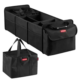 Rubbermaid 190727189000 Car Organizer Collapsible Trunk With Lid And Removable Le