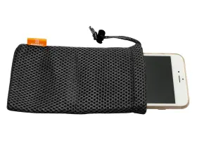 Nmdb-9x18.5-b5 Ruiling 5pcs Multifunction Nylon Mesh Drawstring Pouch Bag For Mobile Phone Sunglasse