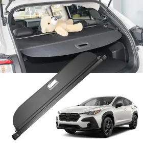 D2046 Salusy 2024 2025 Crosstrek Cargo Cover Retractable Rear Trunk Tonneau Pr