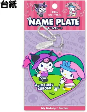Sanrio 562374252844 My Melody And Kromi Nameplate Golf Version 2023 Brand New Factory Sealed Japan