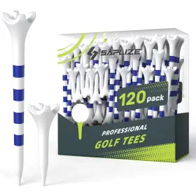 Esg2-te05-mx120-1 Saplize Upgraded 4-prong Golf Tees Plastic 120 Pack 1-1/2 Inch 3-1/4 Optimi