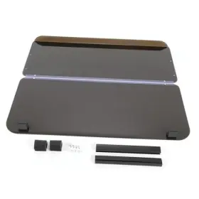 Go-3898 Scarman Llc Windscreen Compatible With 1985-1995 Yamaha G2 G9 Golf Cart Windshield Tinted