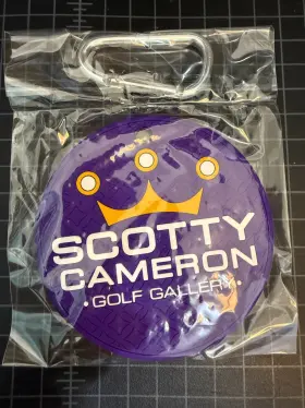 035111 Scotty Cameron Gallery Crown And Co. Putting Disc Purple Rare Color