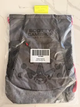 101866 Scotty Cameron Crown Camp Sack Backpack Red New With Tags