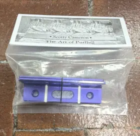 103151 Scotty Cameron Studio Design Purple Aluminum Putting Path Tool For Tour Use Only