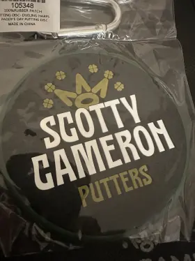 105348 Scotty Cameron 2024 St. Paddys Day Dueling Harps Putting Disc Titleist Nib