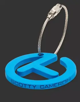 105381 Scotty Cameron Blue Key Fob Circle T Titleist Nib