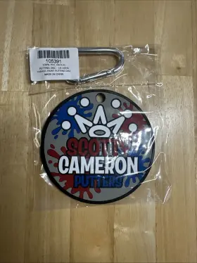 105391 Scotty Cameron Putting Disc - Tar Heel Usa Paint Us Open Golf New In Packaging