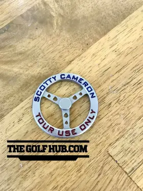116451947 Scotty Cameron New Round Tour Use Only Steering Wheel Ball Marker