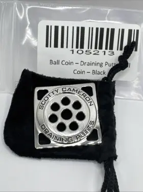 267275754 Scotty Cameron New Draining Putts Ball Coin / Marker