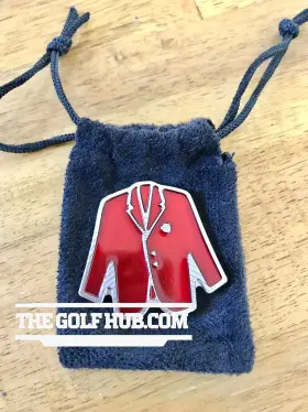 40880536 Scotty Cameron New Masters 2020 Red Jacket Ball Marker