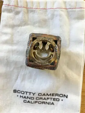 44075556 Scotty Cameron New And Rare Chromatic Bronze Welded Cube