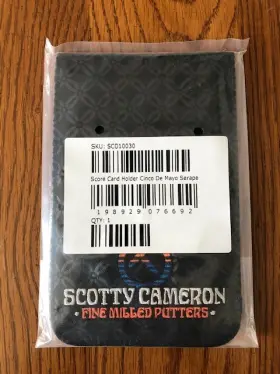 Sc010030 Scotty Cameron Cinco De Mayo 2025 Serape Custom Scorecard Holder Titleist Nib