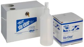 S23470 Sellstrom Lens Cleaning Tissues Station / Kit With Water Pump Spray Bottle S