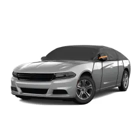 Shazyd3360bl-1pc Shakas Half Car Cover Dustproof Sun-proof And Heat-insulating Protector Roo