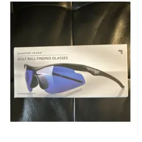 Si-9066-06 Sharper Image Golf Ball Finding Glasses Blue Black Easy To Use Plastic