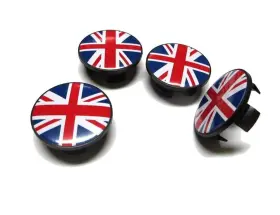 Sl-wcmi03 Shine Long Electronic Co. Union Jack Wheel Hub Center Cover For Mk2 R56 R55 R57 R58 54 Mm