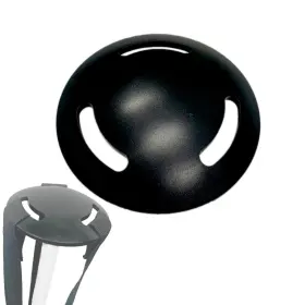 659845 Shinetec Boat Cover Support Pole 5 Inch Mushroom Cap Top With 3 Strap Holes Ac