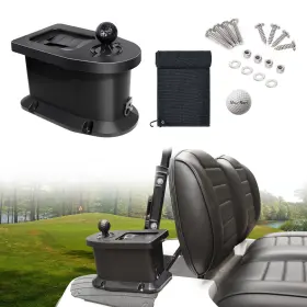 B0ckvmmw44 Shu-ran Golf Cart Ball Washer And Club Cleaner Kit With Towel For Ezgo Clu