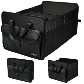 Sibo-to70b Sibofuego Sturdy Car Trunk Organizer For Suv - Large Capacity Cute Print