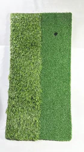 24x12-dual Sibosen 24x12 Inch Dual Surface Turf Golf Training Practice Mat Missing Rubber Tee