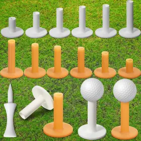 Skylety-103922 Skylety 24 Pcs 6 Size Rubber Golf Tees For Mats Plastic Tee Holder In 2