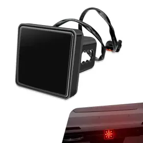Limwd1704bl-1pc Slimi 1 Pc Trailer Hitch Cover Multifunctional Led Red Lens Brake Light Trai