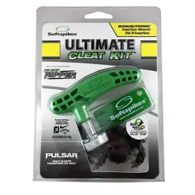14e0t2ult-c1 Softspikes Ultimate Cleat Kit With Pulsar Cleats Fast Twist 3.0 - Gray/black