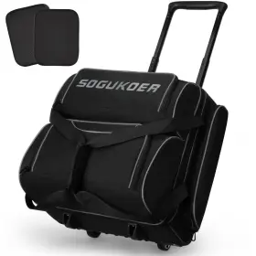 Compartment900d Sogukoer 702571992851 4 Ball Bowling Bag With Wheelsintegrated Main Heavy Duty Bowl